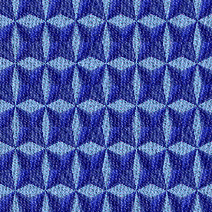 Patterned Blue Novelty Rug, pat2228
