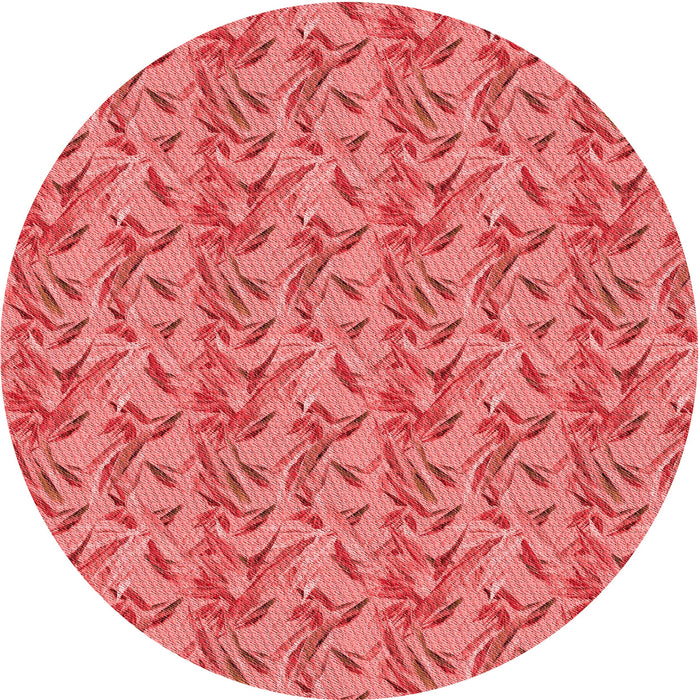 Square Machine Washable Transitional Ruby Red Rug in a Living Room, wshpat2229rd