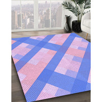 Patterned Purple Rug, pat223pur