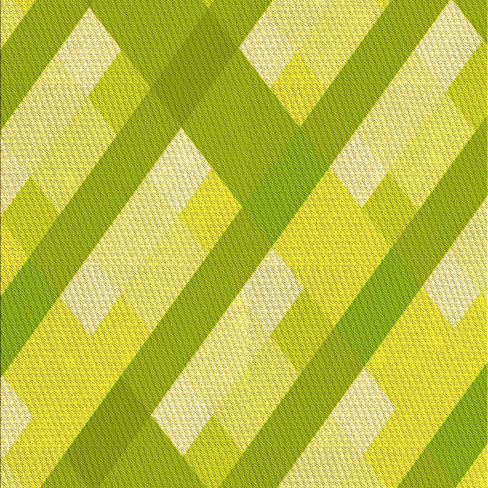 Patterned Pistachio Green Rug, pat223yw