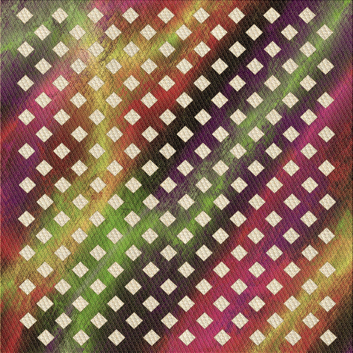 Round Patterned Brown Red Rug, pat2230brn