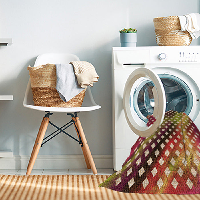 Machine Washable Transitional Metallic Gold Rug in a Washing Machine, wshpat2230org