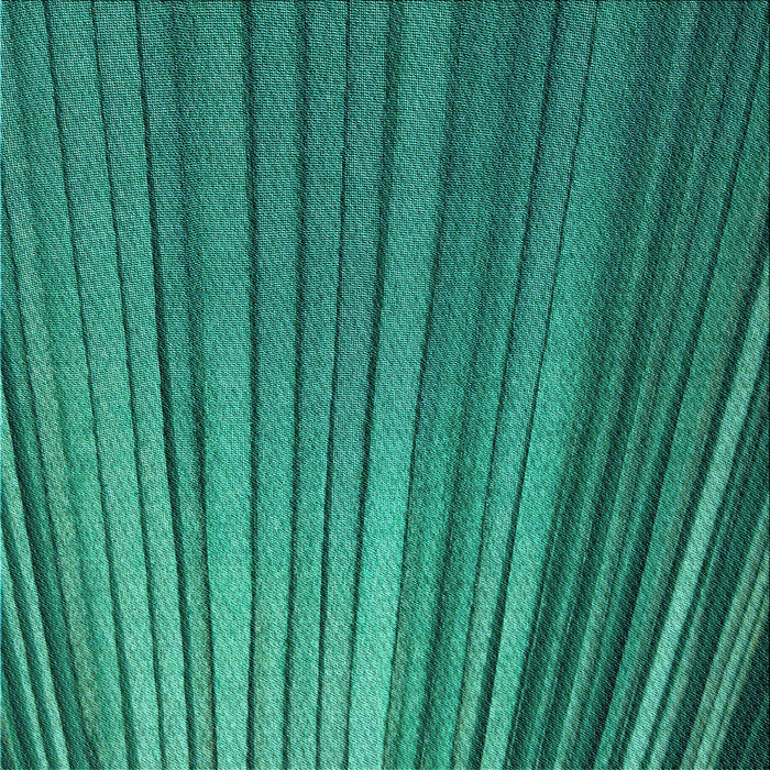 Round Patterned Medium Teal Green Rug, pat2231lblu