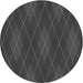 Square Patterned Ash Gray Rug, pat2232gry