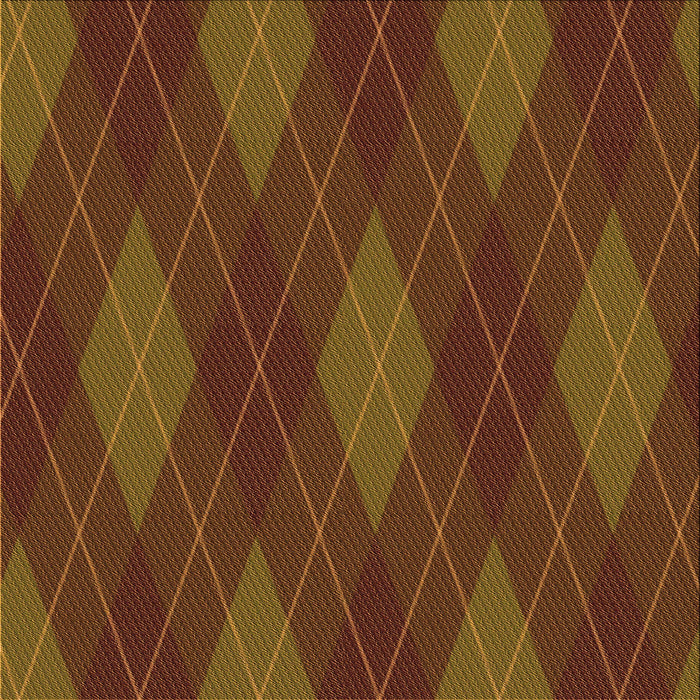 Round Patterned Dark Bisque Brown Rug, pat2232org