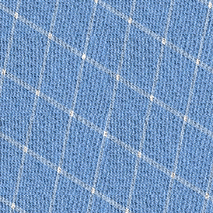 Patterned Bright Navy Blue Novelty Rug, pat2233