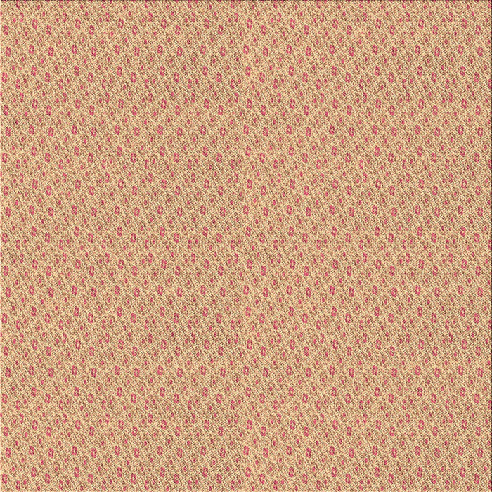 Round Patterned Yellow Rug, pat2234brn