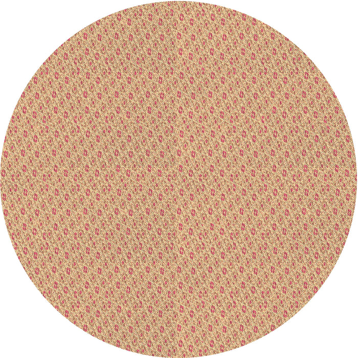 Square Machine Washable Transitional Yellow Rug in a Living Room, wshpat2234brn