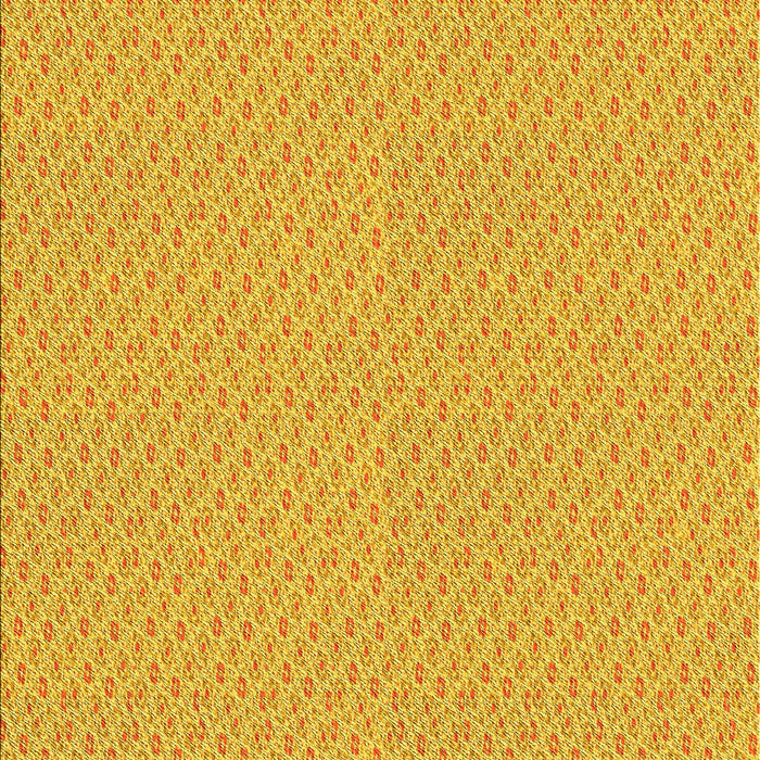Patterned Neon Orange Rug, pat2234yw