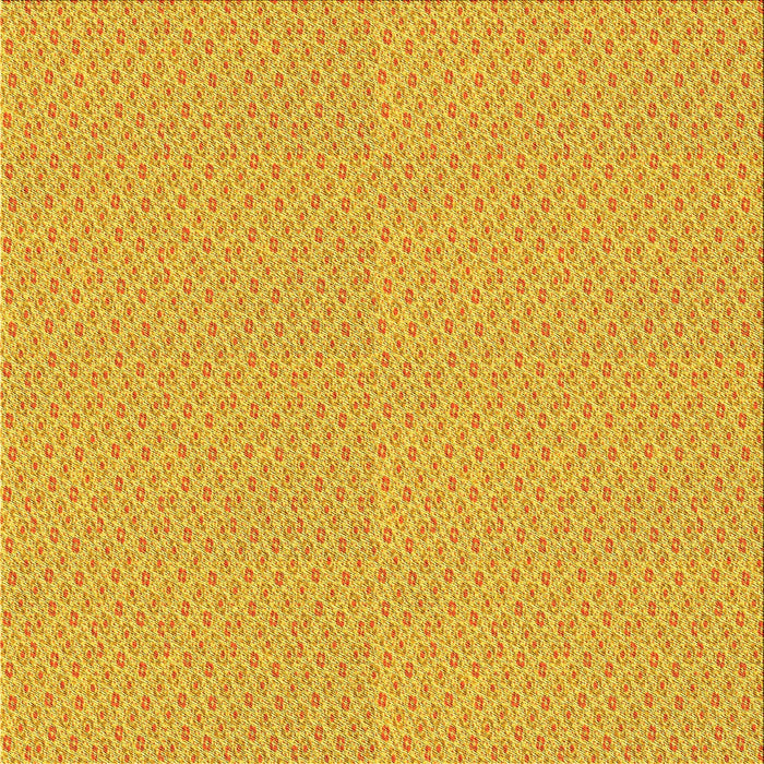 Round Machine Washable Transitional Neon Orange Rug, wshpat2234yw