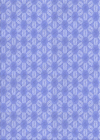 Machine Washable Transitional Light Slate Blue Rug, wshpat2235blu