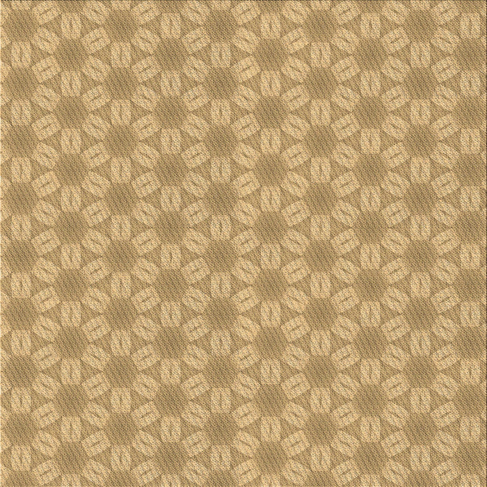 Round Machine Washable Transitional Yellow Orange Rug, wshpat2235brn