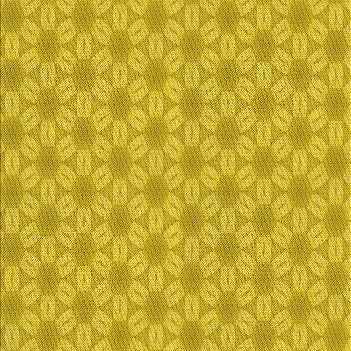 Patterned Orange Gold Rug, pat2235yw