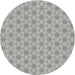 Square Machine Washable Transitional Grey Gray Rug, wshpat2235