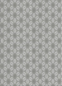 Machine Washable Transitional Grey Gray Rug, wshpat2235