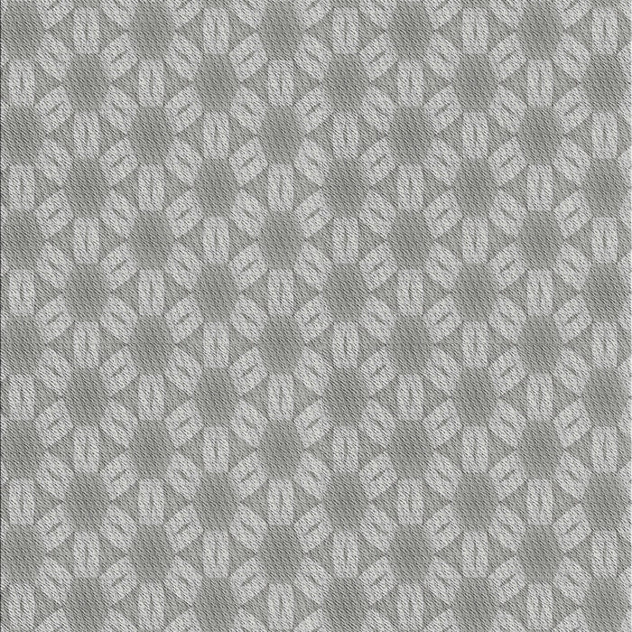 Patterned Gray Novelty Rug, pat2235