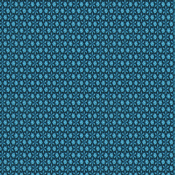 Patterned Deep-Sea Blue Rug, pat2236lblu