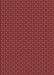 Machine Washable Transitional Red Rug, wshpat2236rd