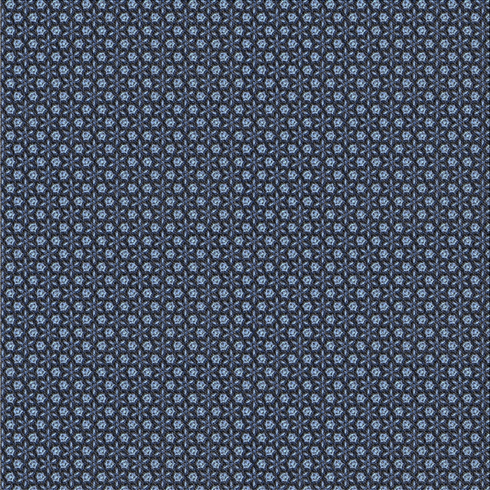 Sideview of Machine Washable Transitional Night Blue Rug, wshpat2236