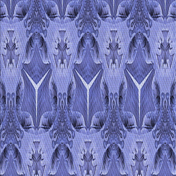 Patterned Sky Blue Rug, pat2237blu