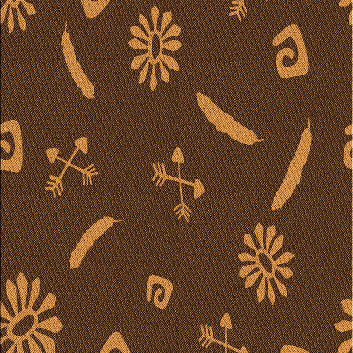 Machine Washable Transitional Mahogany Brown Rug, wshpat2238org
