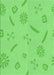 Patterned Emerald Green Rug, pat2239grn
