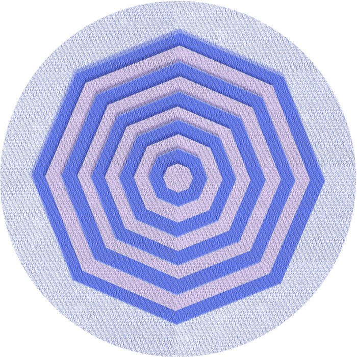 Square Machine Washable Transitional Sky Blue Rug in a Living Room, wshpat224blu