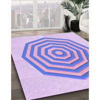 Patterned Purple Rug, pat224pur