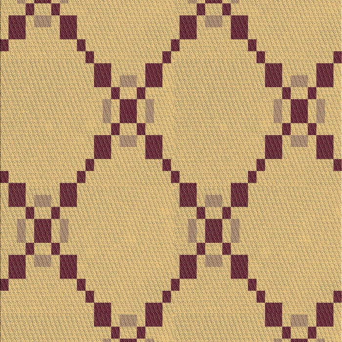 Machine Washable Transitional Chrome Gold Yellow Rug, wshpat2241brn