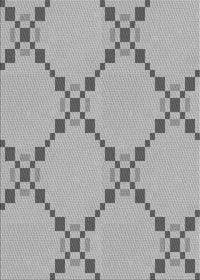 Machine Washable Transitional Gray Rug, wshpat2241gry