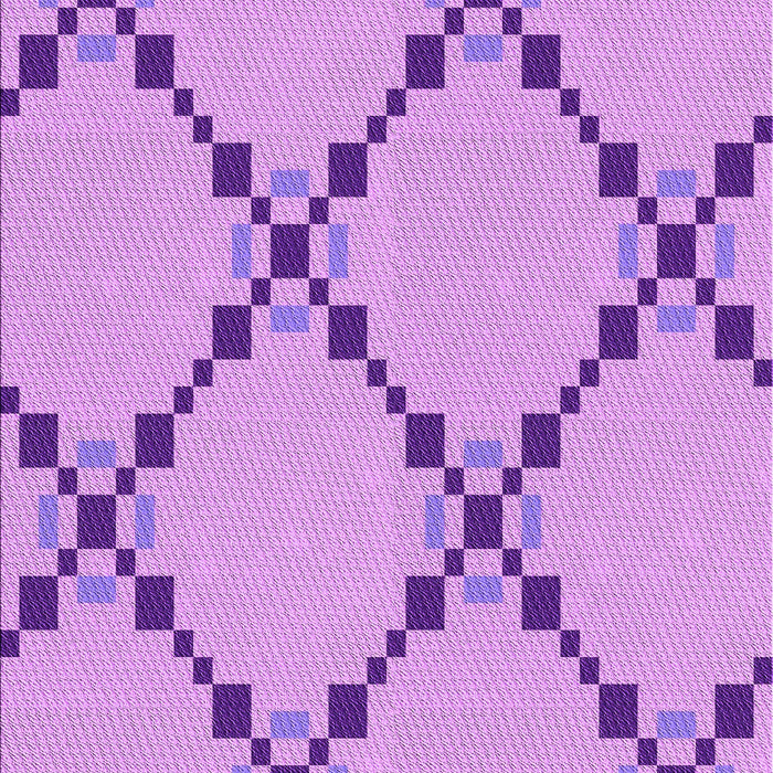 Machine Washable Transitional Violet Purple Rug, wshpat2241pur