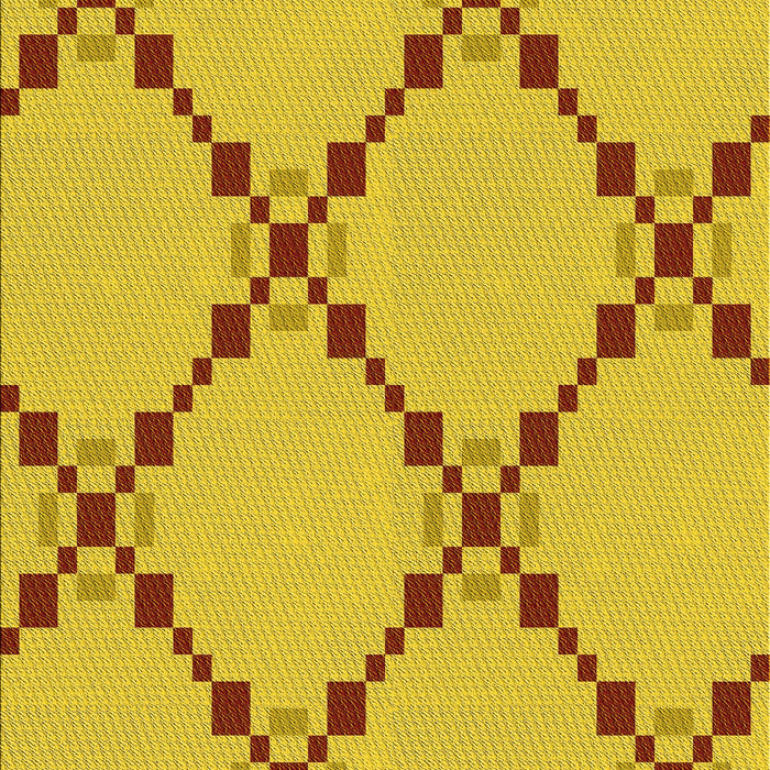 Machine Washable Transitional Golden Yellow Rug, wshpat2241yw