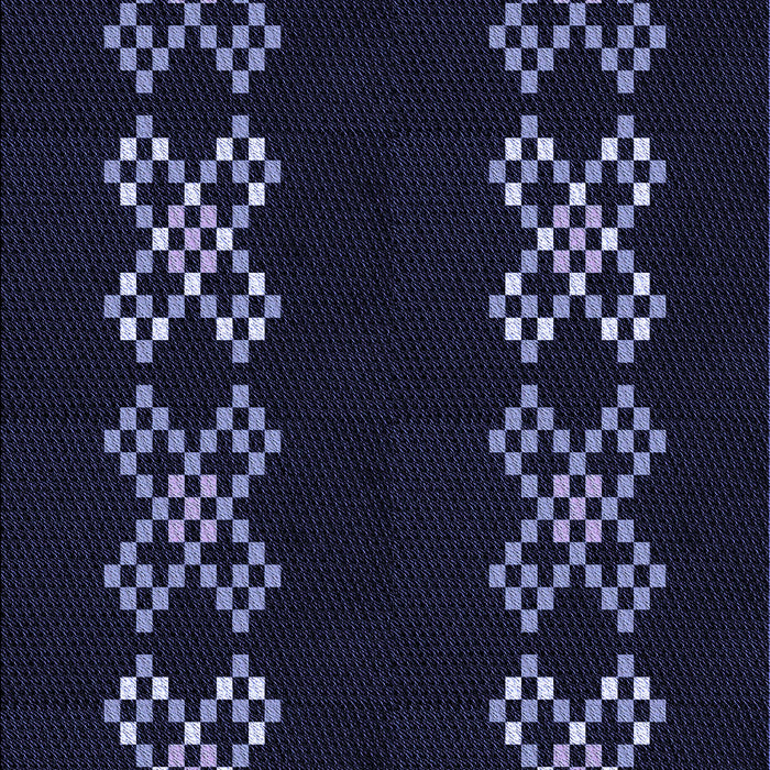 Machine Washable Transitional Black Rug, wshpat2242blu