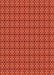 Machine Washable Transitional Neon Orange Rug, wshpat2243org