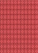 Machine Washable Transitional Red Rug, wshpat2243rd