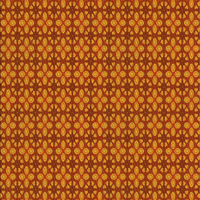 Patterned Neon Red Rug, pat2243yw