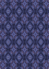 Machine Washable Transitional Night Blue Rug, wshpat2244blu