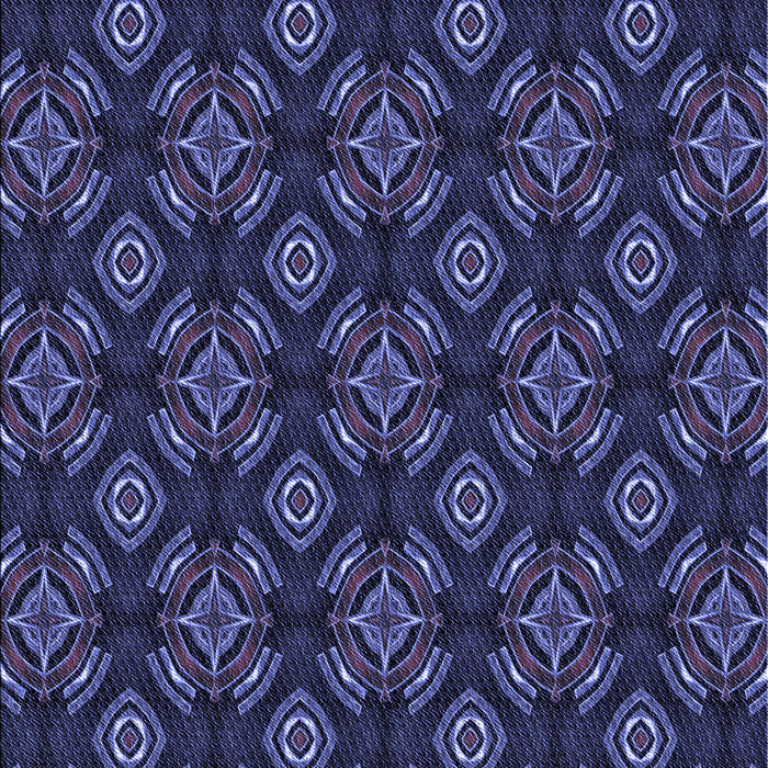 Machine Washable Transitional Night Blue Rug, wshpat2244blu