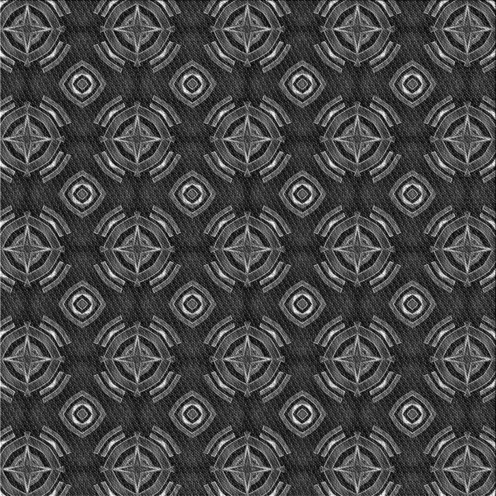 Round Machine Washable Transitional Midnight Gray Rug, wshpat2244gry