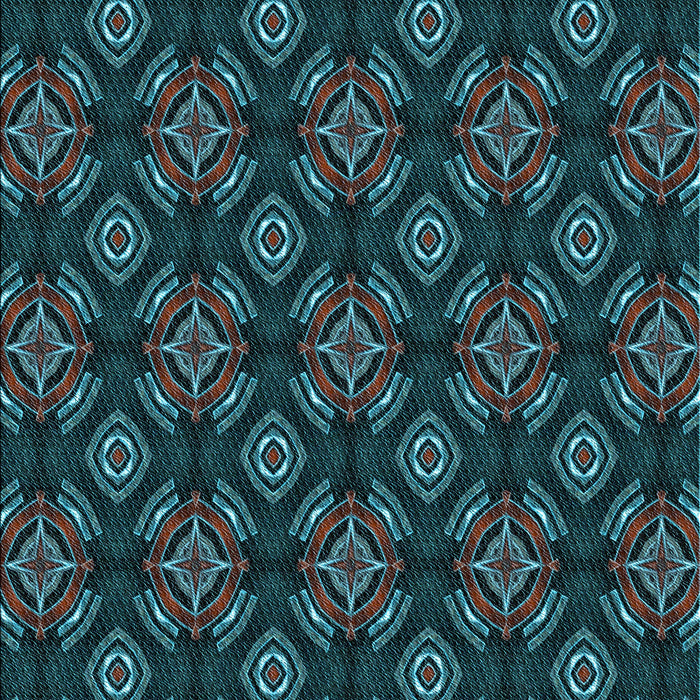 Machine Washable Transitional Charcoal Black Rug, wshpat2244lblu