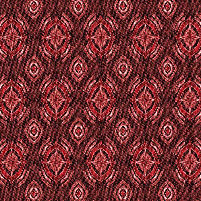 Machine Washable Transitional Red Rug, wshpat2244rd
