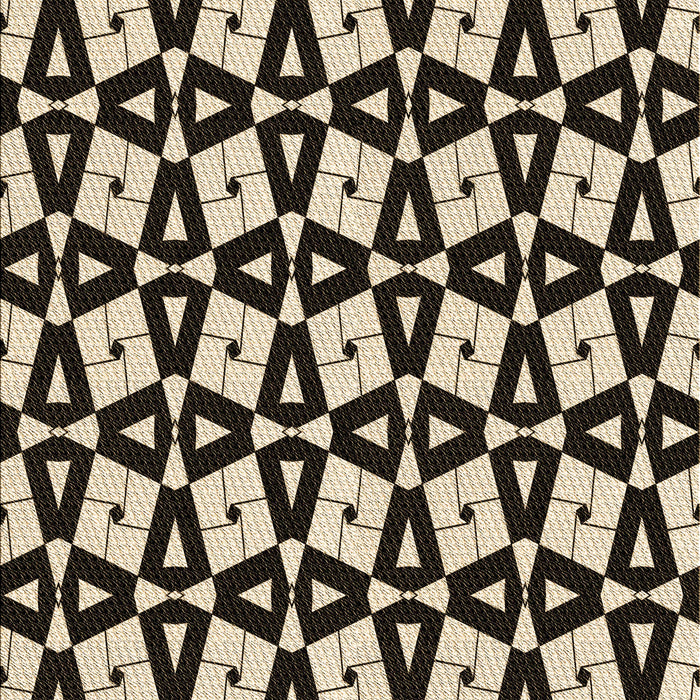 Patterned Midnight Gray Rug, pat2245brn