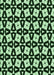 Patterned Light Green Rug, pat2245grn