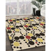 Machine Washable Transitional Khaki Gold Rug in a Family Room, wshpat2247brn