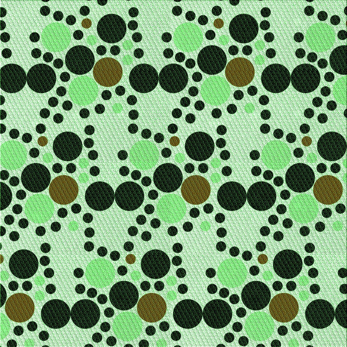 Round Machine Washable Transitional Light Green Rug, wshpat2247grn