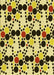 Patterned Mustard Yellow Rug, pat2247yw