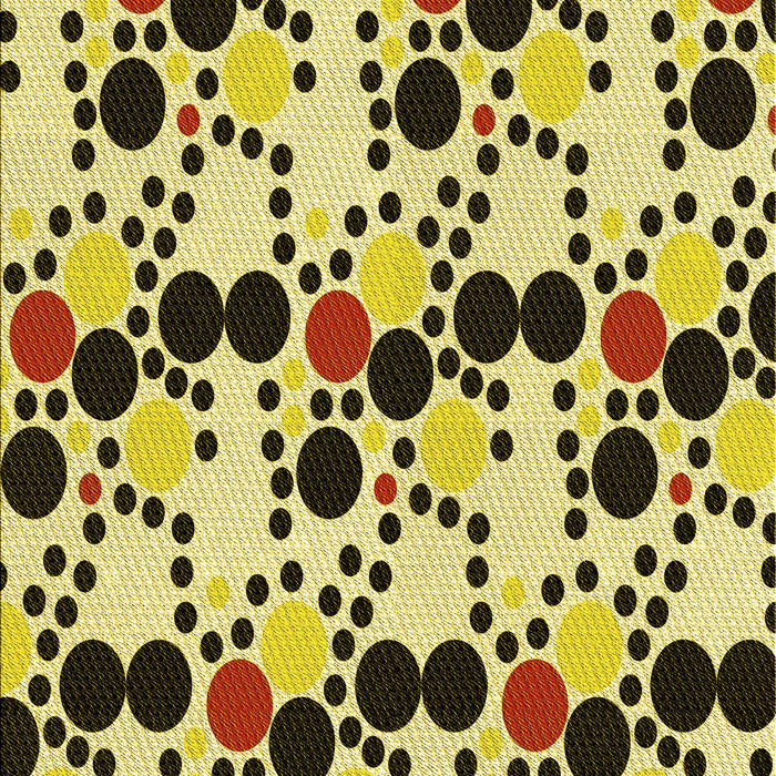 Patterned Mustard Yellow Rug, pat2247yw