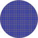 Square Patterned Blue Rug, pat2249blu