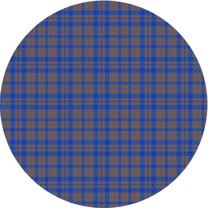 Square Patterned Steel Blue Rug, pat2249lblu