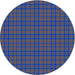 Square Patterned Steel Blue Rug, pat2249lblu